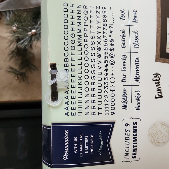 NWT in box cute letter board - Picture 5 of 7